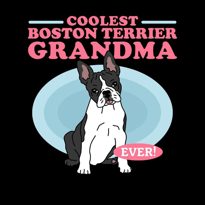 Boston Terrier Grand-mère | Cadeau de propriétaire de chien