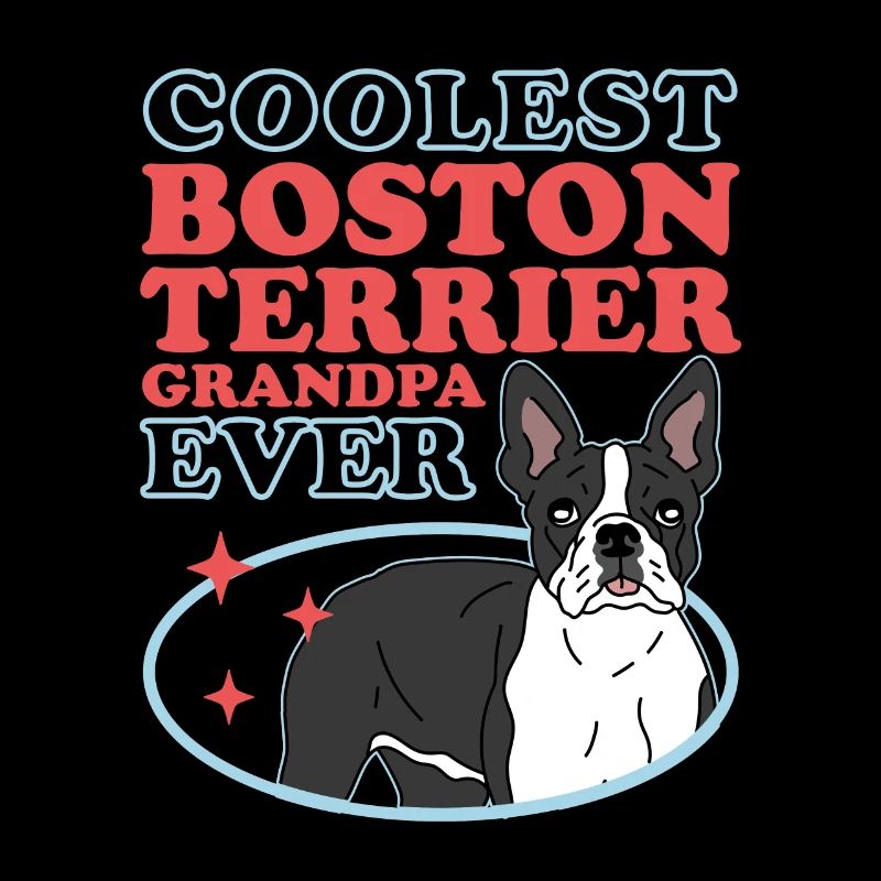 Boston Terrier Grandpa | Hundebesitzer Geschenk