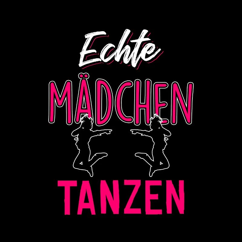 Echte Mädchen tanzen