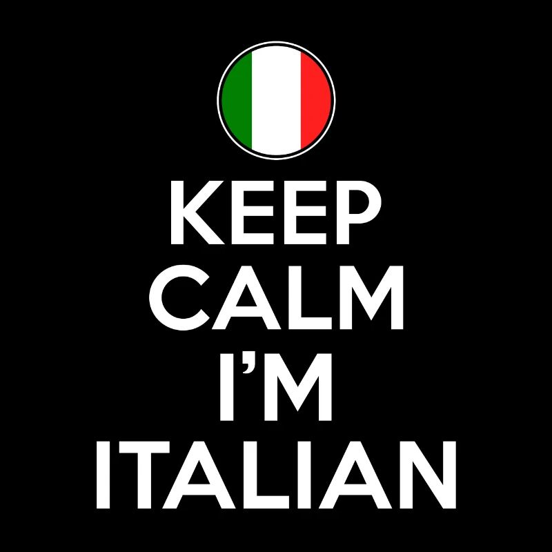 Keep calm in italian