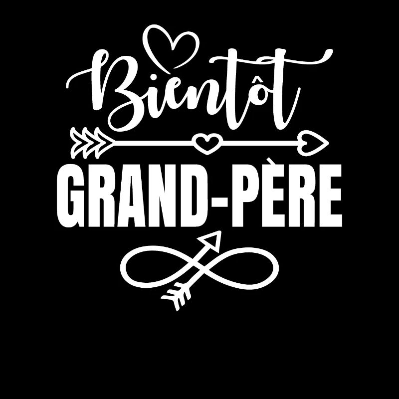 Bientôt Grand-père Idée Cadeau Amour Grossesse