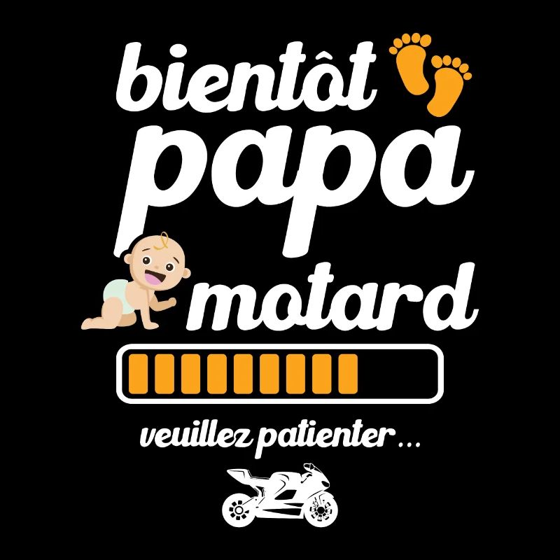 Bientôt papa motard