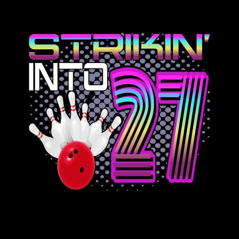 Frapper dans 27 Bowling Bowler 27e anniversaire