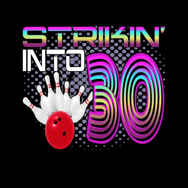 Frapper dans 30 Bowling Bowler 30e anniversaire