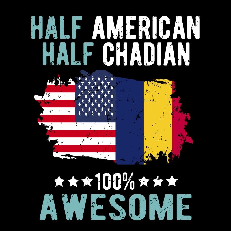 Halb Amerikaner Halb Tschader