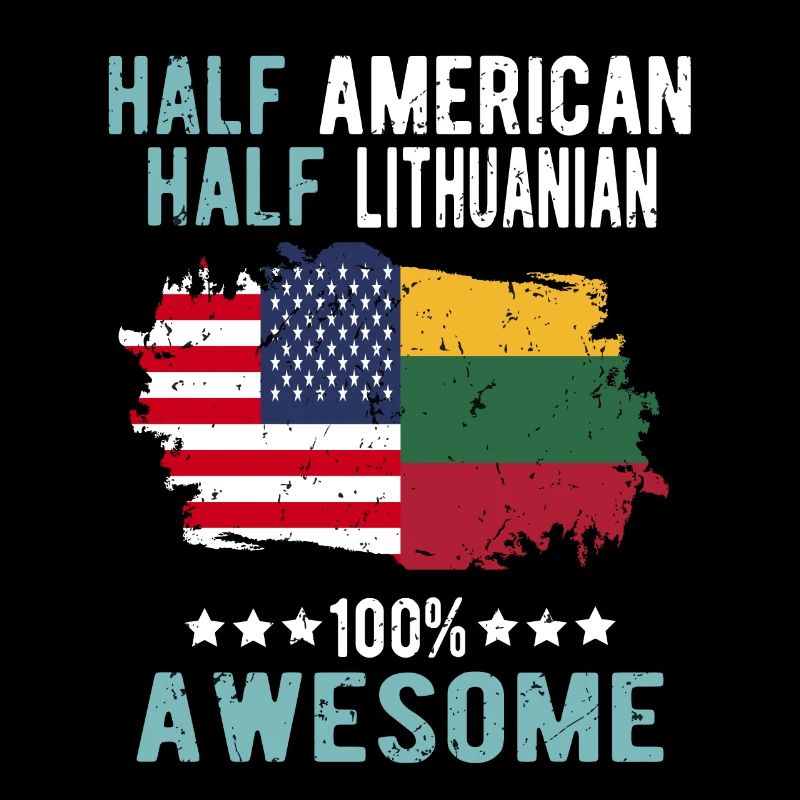 Half American Half Lithuanian
