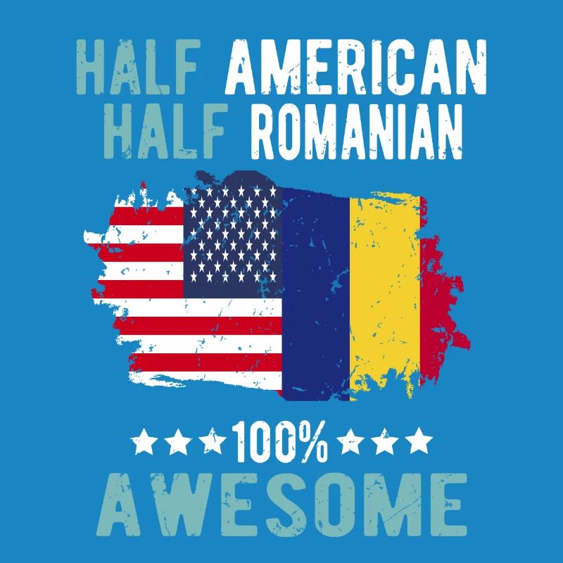 Half American Half Romanian