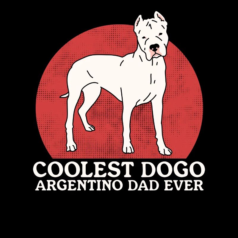 Dogo Argentino Dad Hunde Hundebesitzer Geschenk