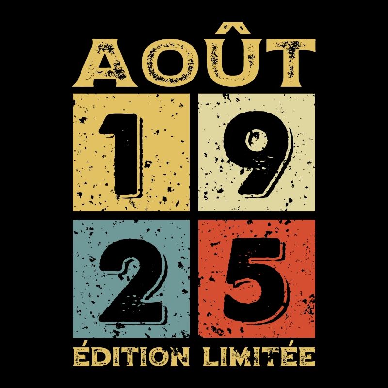 Août 1925 Original Idée Cadeau Anniversaire