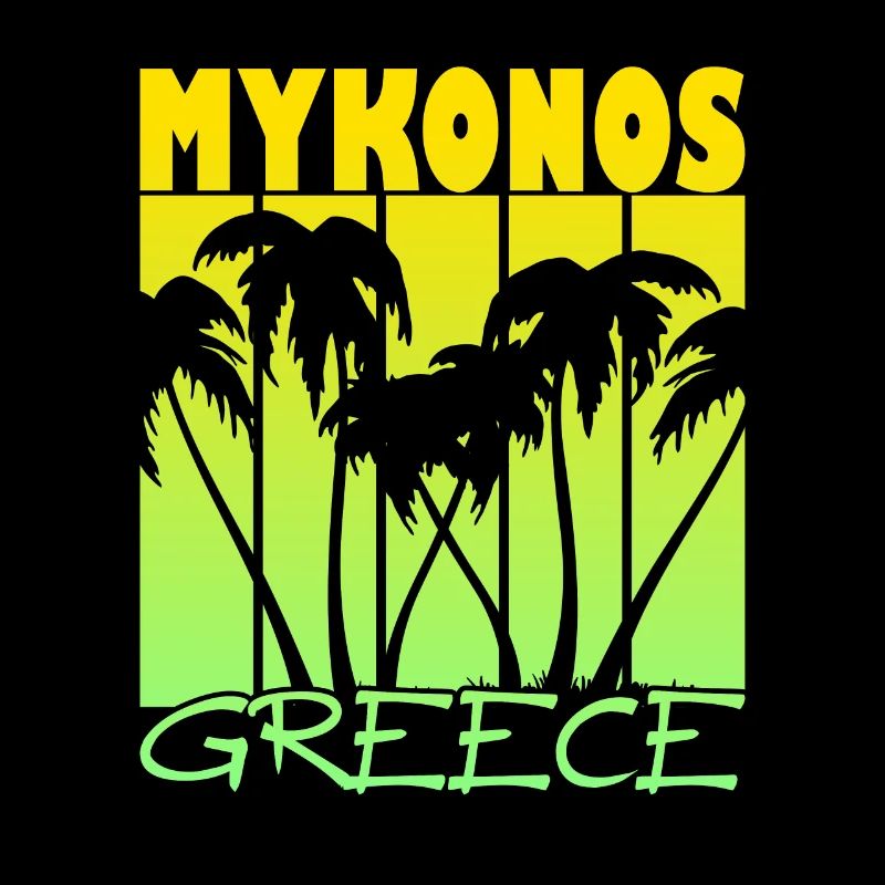 Mykonos Grèce Coucher de soleil