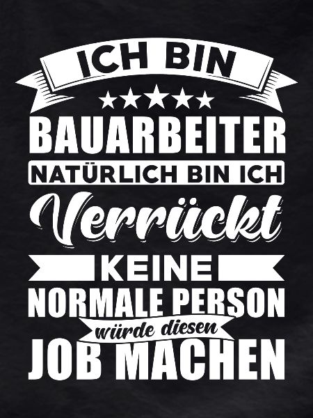 Bauarbeiter Baustelle