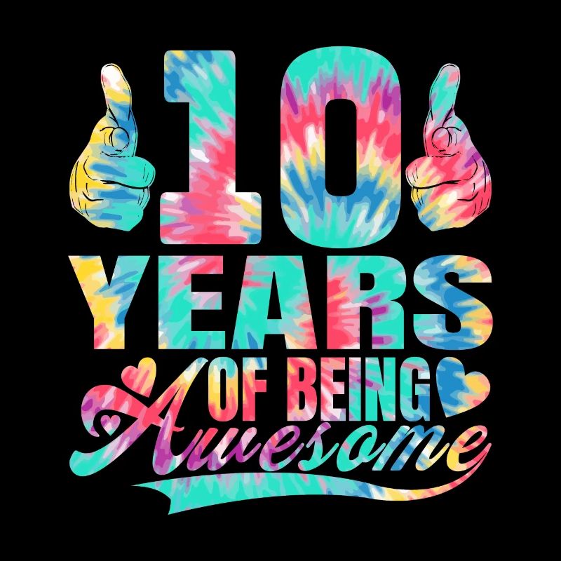 10e anniversaire ou anniversaire 10 ans d’existence