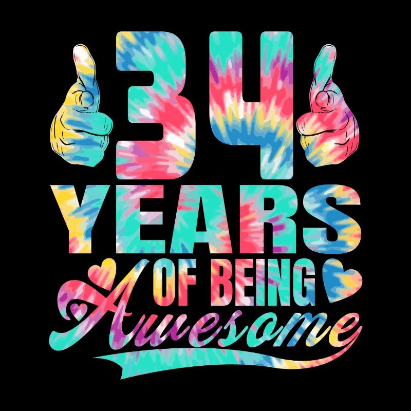 34. Geburtstag Oder Jahrestag 34 Years Of Being