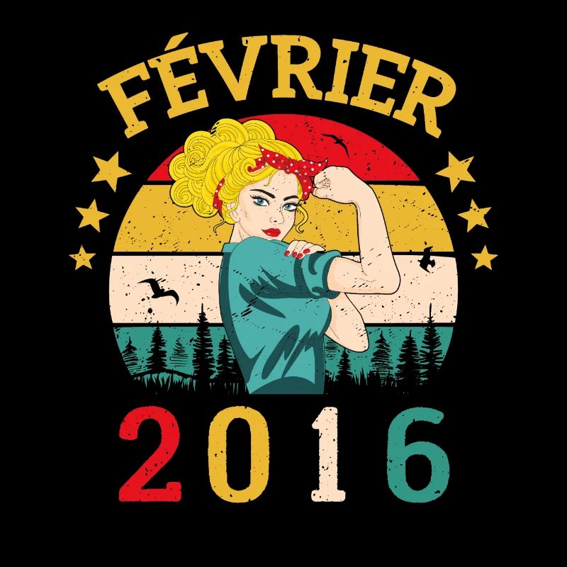 Février 2016 anniversaire idée cadeau vintage 2016