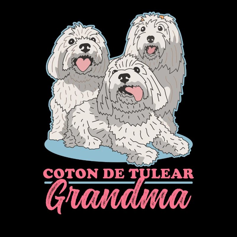 Coton de Tuléar Grand-mère | Cadeau de propriétaire de chien