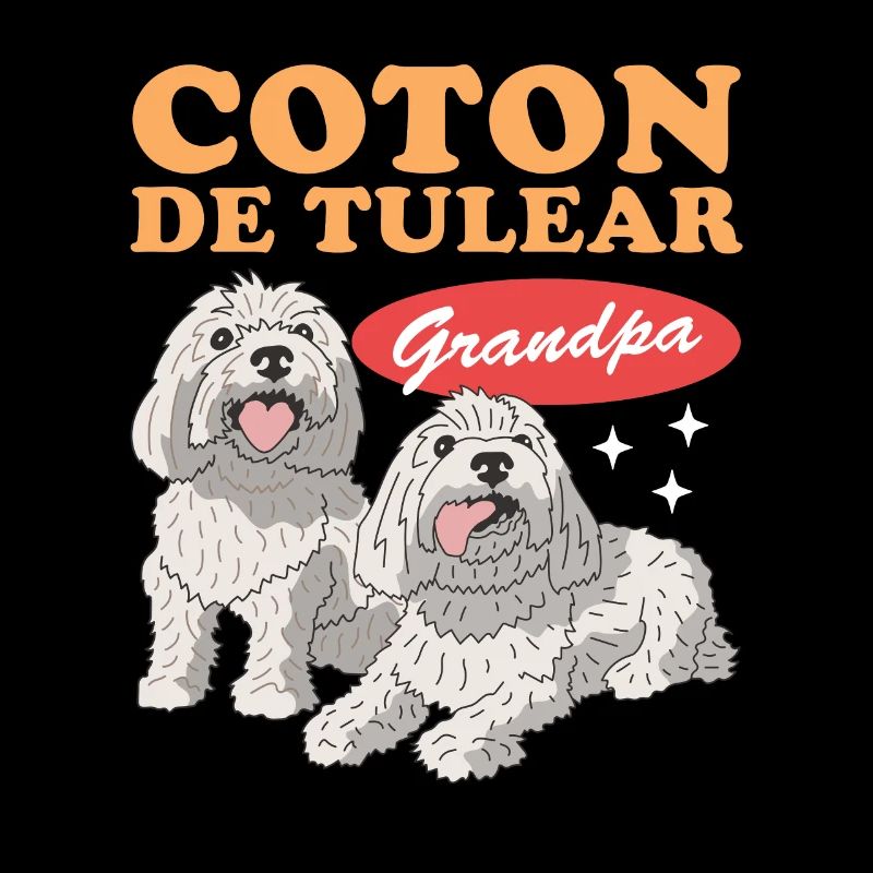 Coton de Tuléar Grand-père | Cadeau de propriétaire de chien