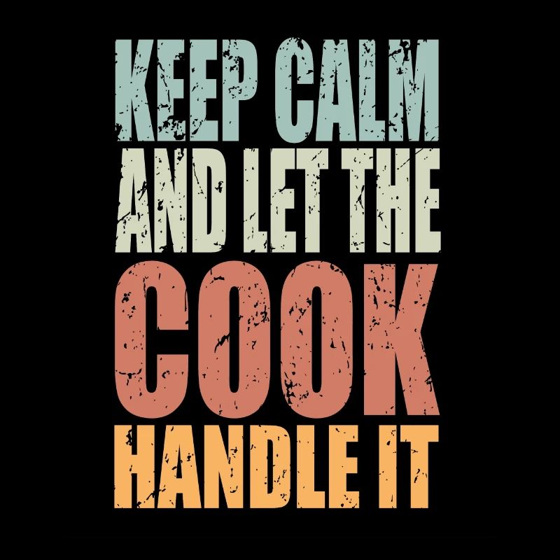 Keep Calm Koch Saying Cook Gift