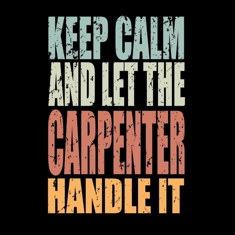 Keep Calm Handwerker Spruch Handwerker Geschenk