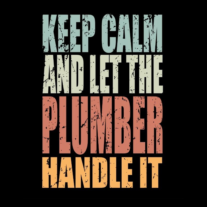 Keep Calm Klempner Spruch Klempner Geschenk