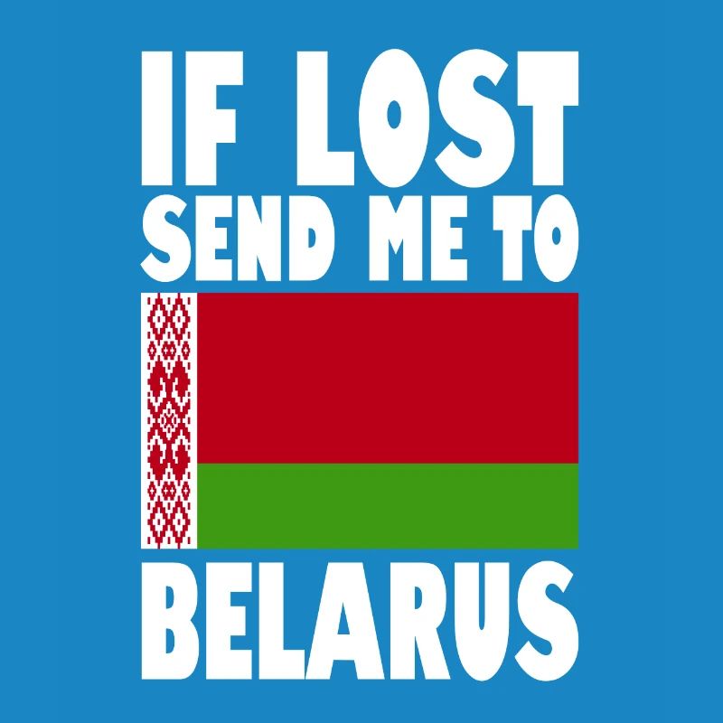Slogan du drapeau de la Biélorussie