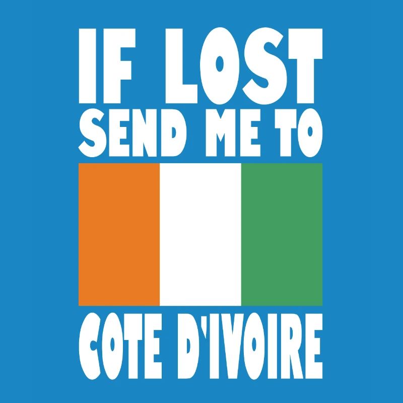 Cote Dívoire Drapeau Disant