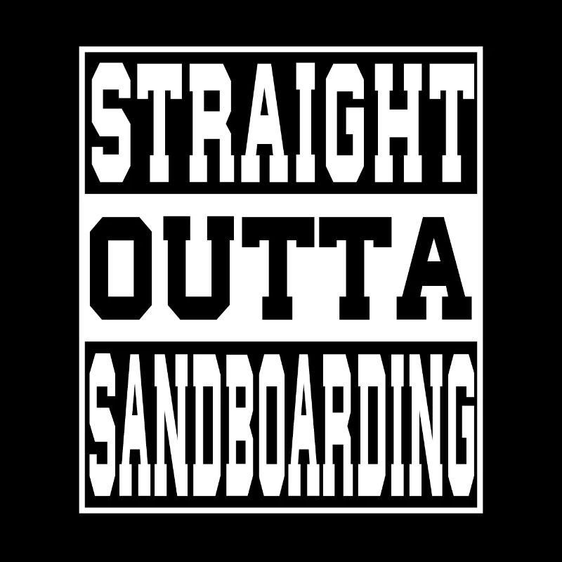 Sandboard en disant drôle