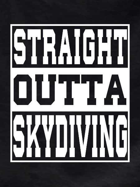 Skydiving saying funny