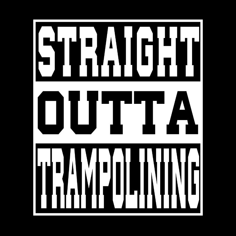 Trampolining saying funny