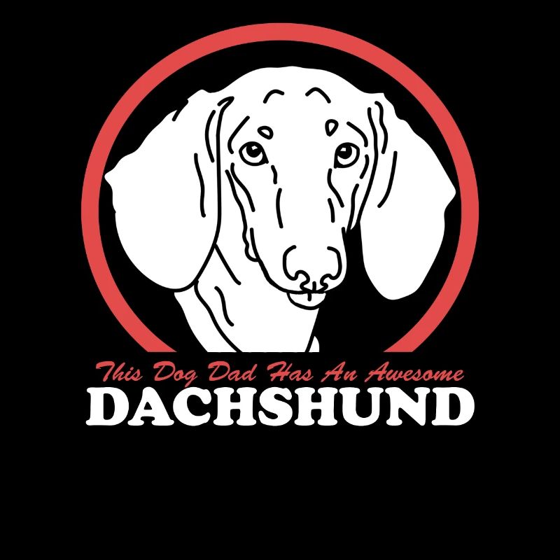 Dachshund Dad Hunde Dackel Hundepapa Geschenk