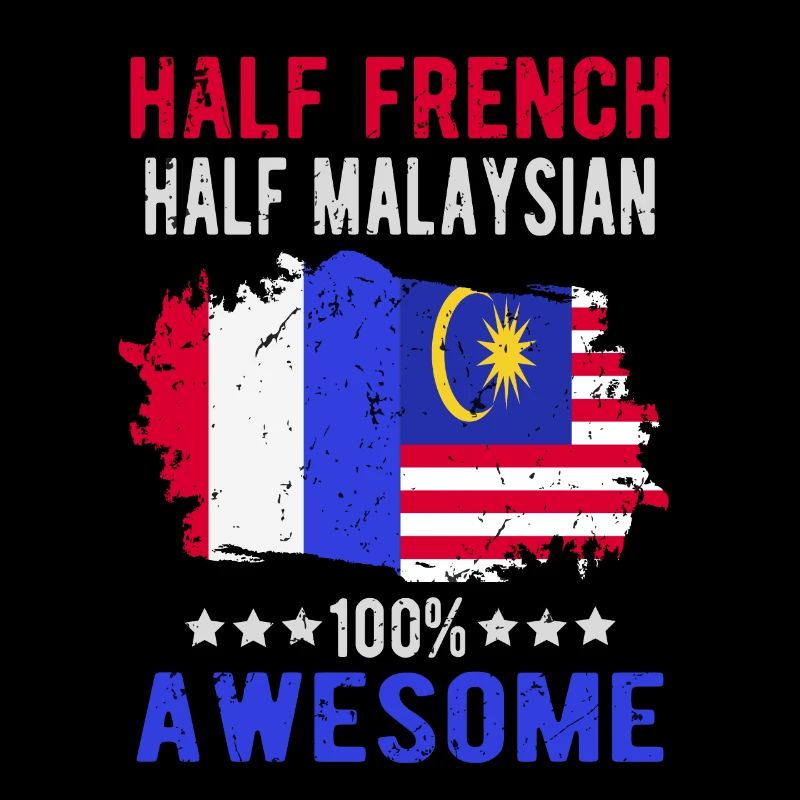 Moitié Français moitié malaisien