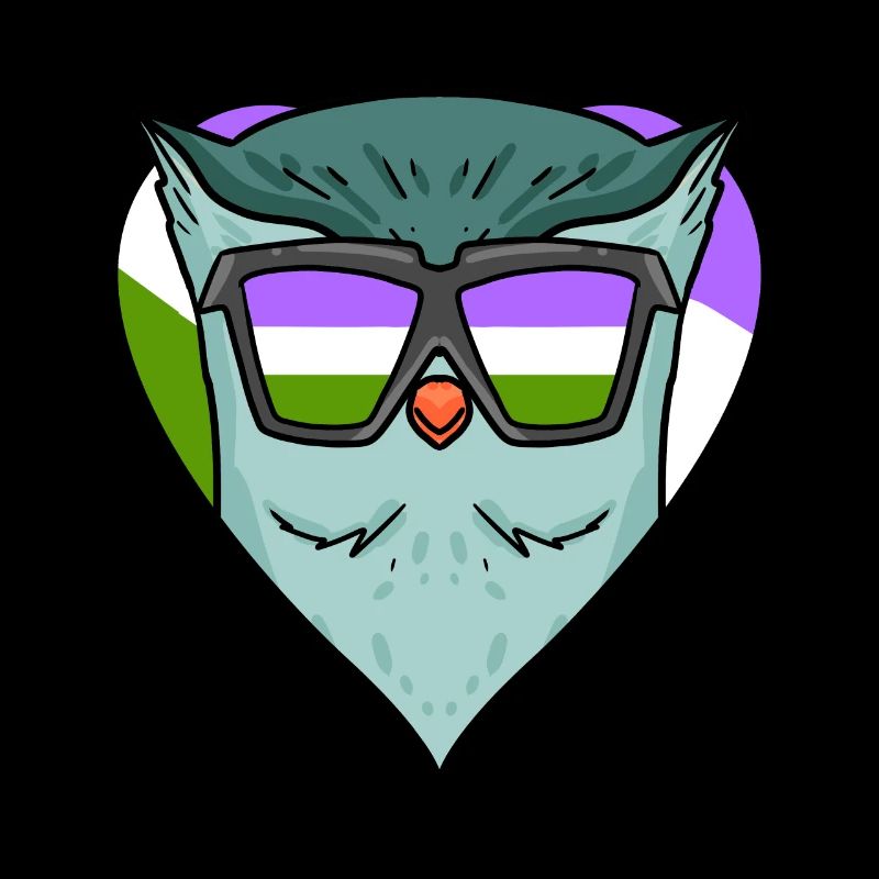 Hibou genderqueer