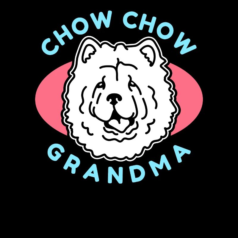 Chow Chow Grand-mère Chien Propriétaire de chien Cadeau