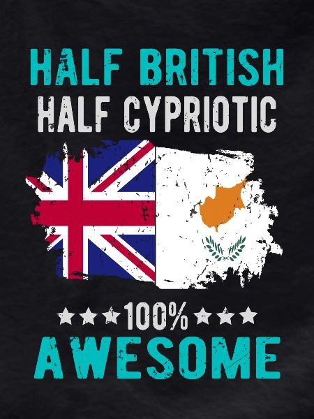 Half British Half Cypriot