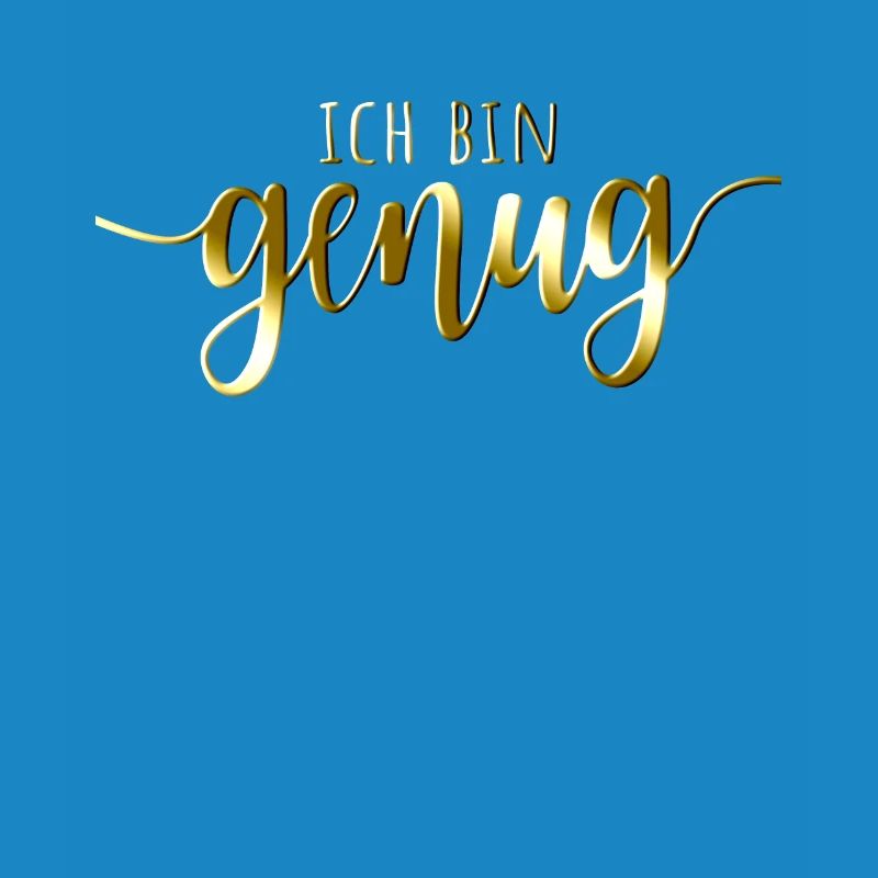 Ich Bin Genug I Am Enough Affirmation Achtsamkeit