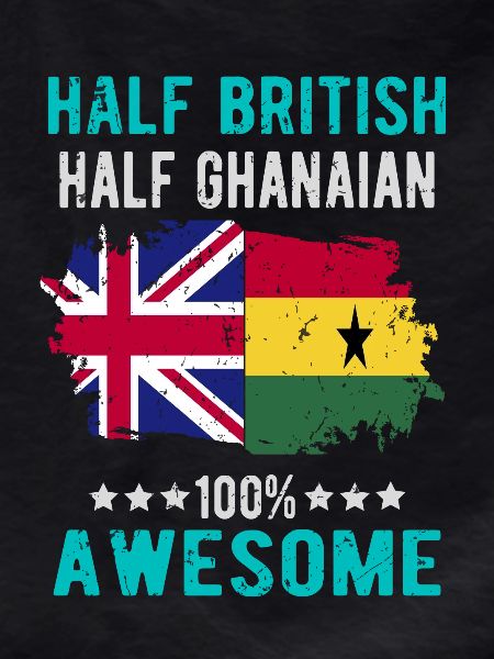 Half British Half Ghanese