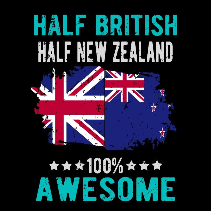 Moitié britannique moitié néo-zélandais