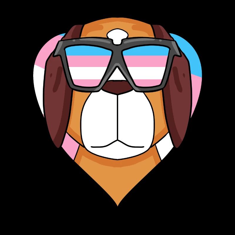 Transgender Transsexual St. Bernard Dog