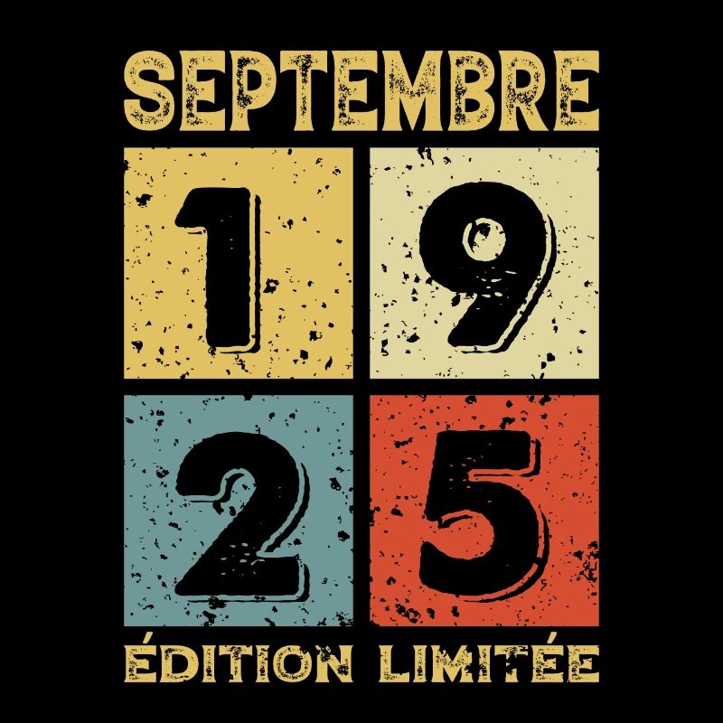 Septembre 1925 Original Idée Cadeau Anniversaire