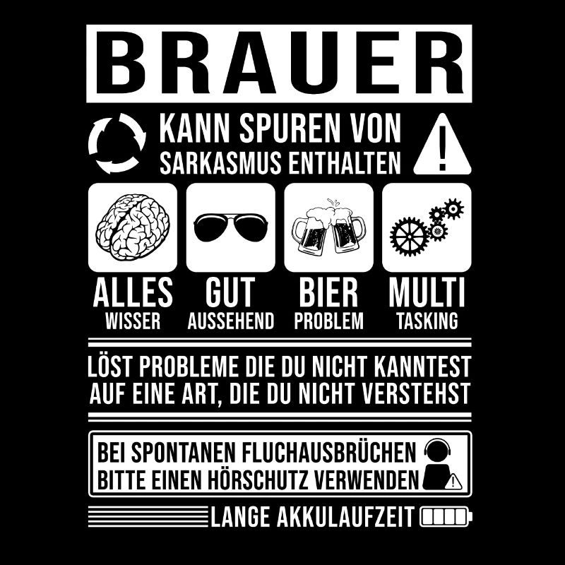 Brauer Spruch lustig