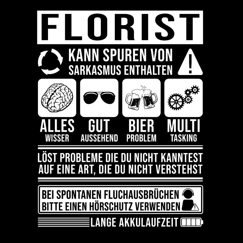 Florist Spruch lustig