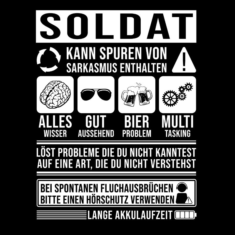 Soldat Spruch lustig