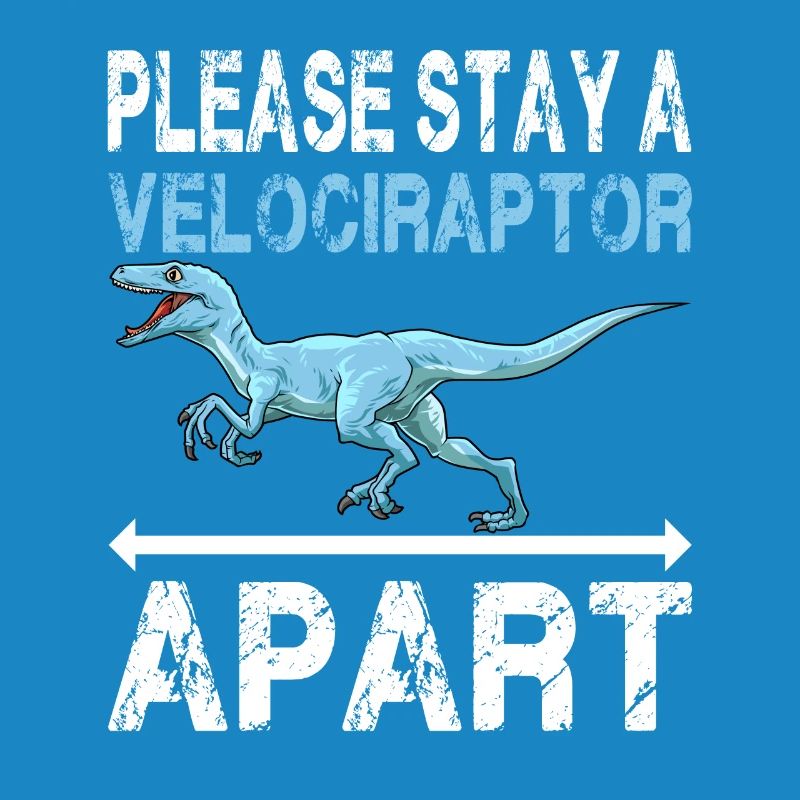 Bitte einen Velociraptor Abstand halten