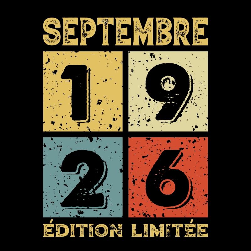 Septembre 1926 Original Idée Cadeau Anniversaire