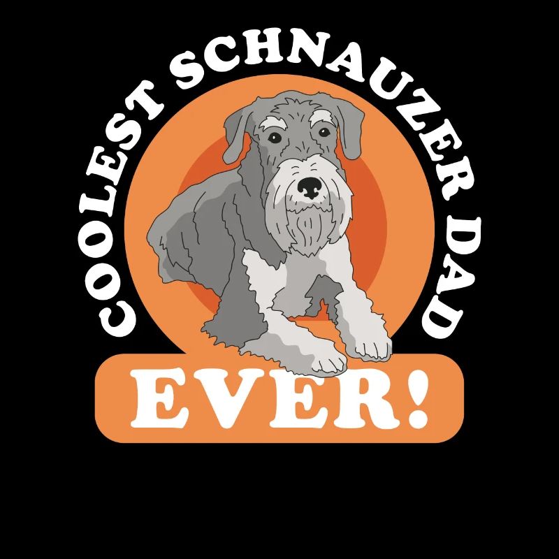 Schnauzer Dad Owner Dog Owner Gift