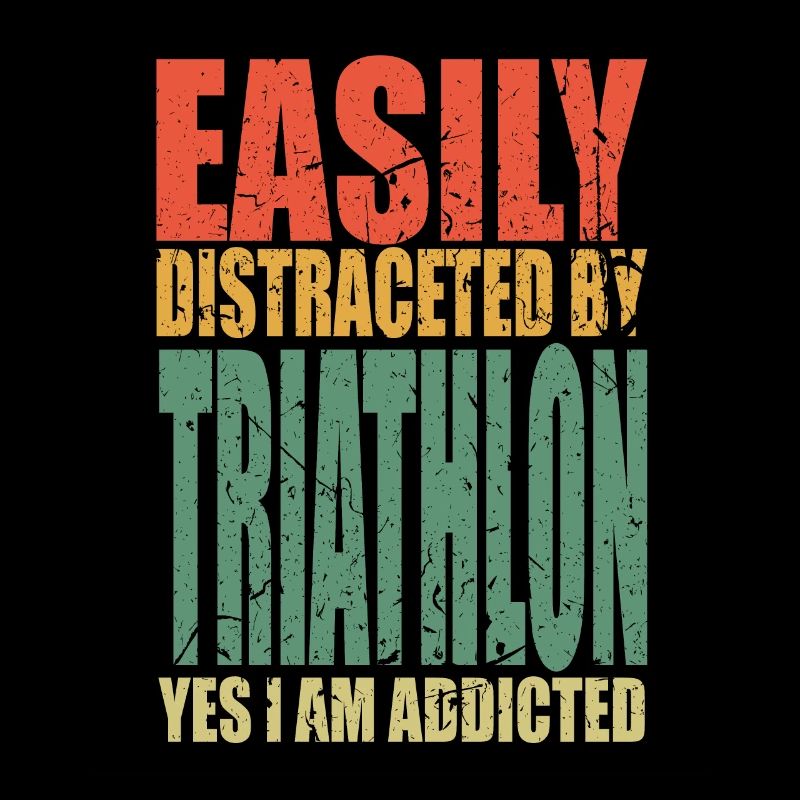 Triathlon en disant drôle