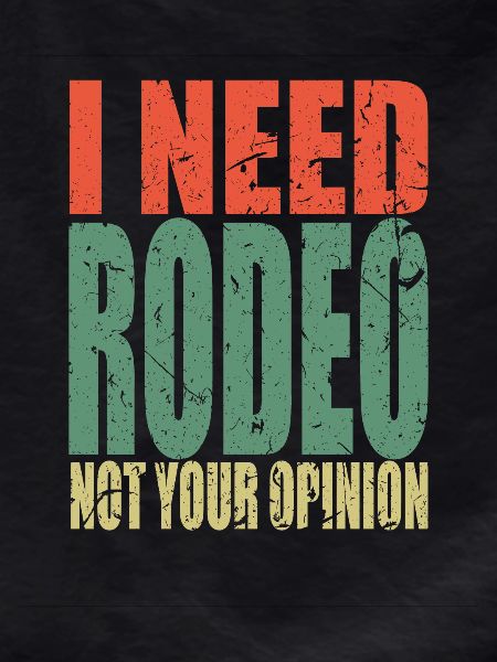Rodeo saying funny