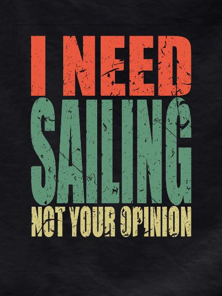 Sailing saying funny