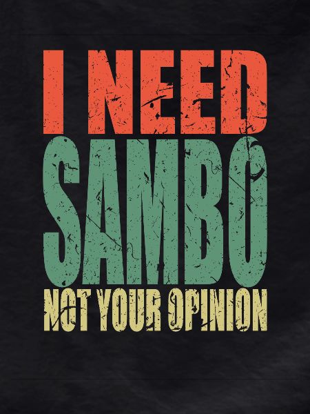 Sambo saying funny