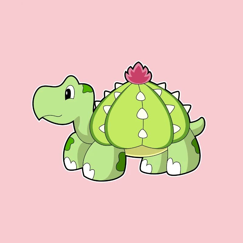 Turtle as cactus