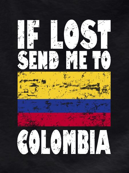 Colombia Flag Saying